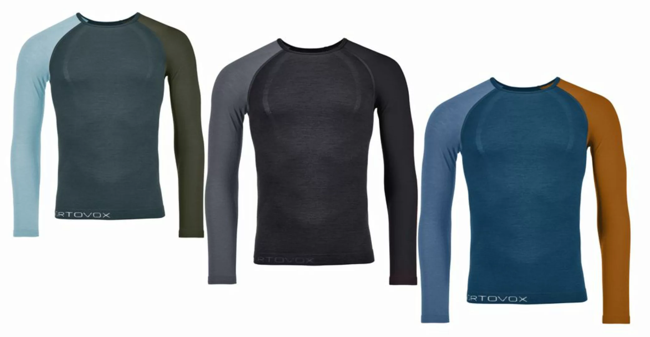 Ortovox Outdoorhemd 120 COMP LIGHT LONG SLEEVE Herren black raven günstig online kaufen