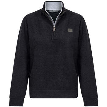 Jacey Quinn  Sweatshirt Polo Collar Half Zip Regular Fit Sweatshirt günstig online kaufen