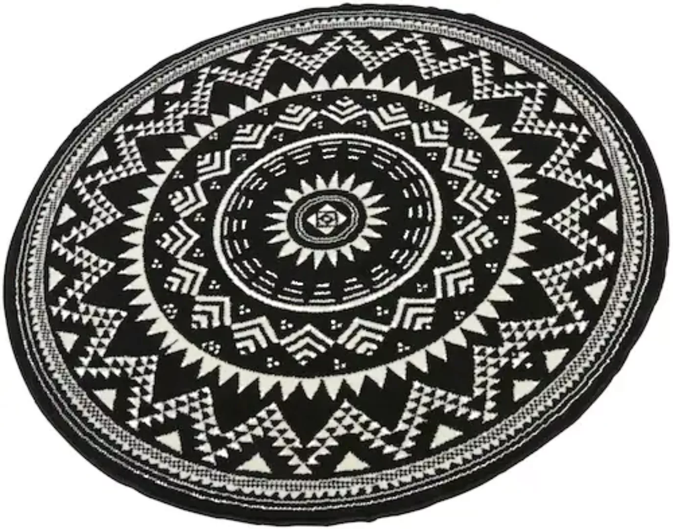 HANSE Home Teppich »Valencia«, rund, Kurzflor, Modern, Vintage, Mandala, Wo günstig online kaufen