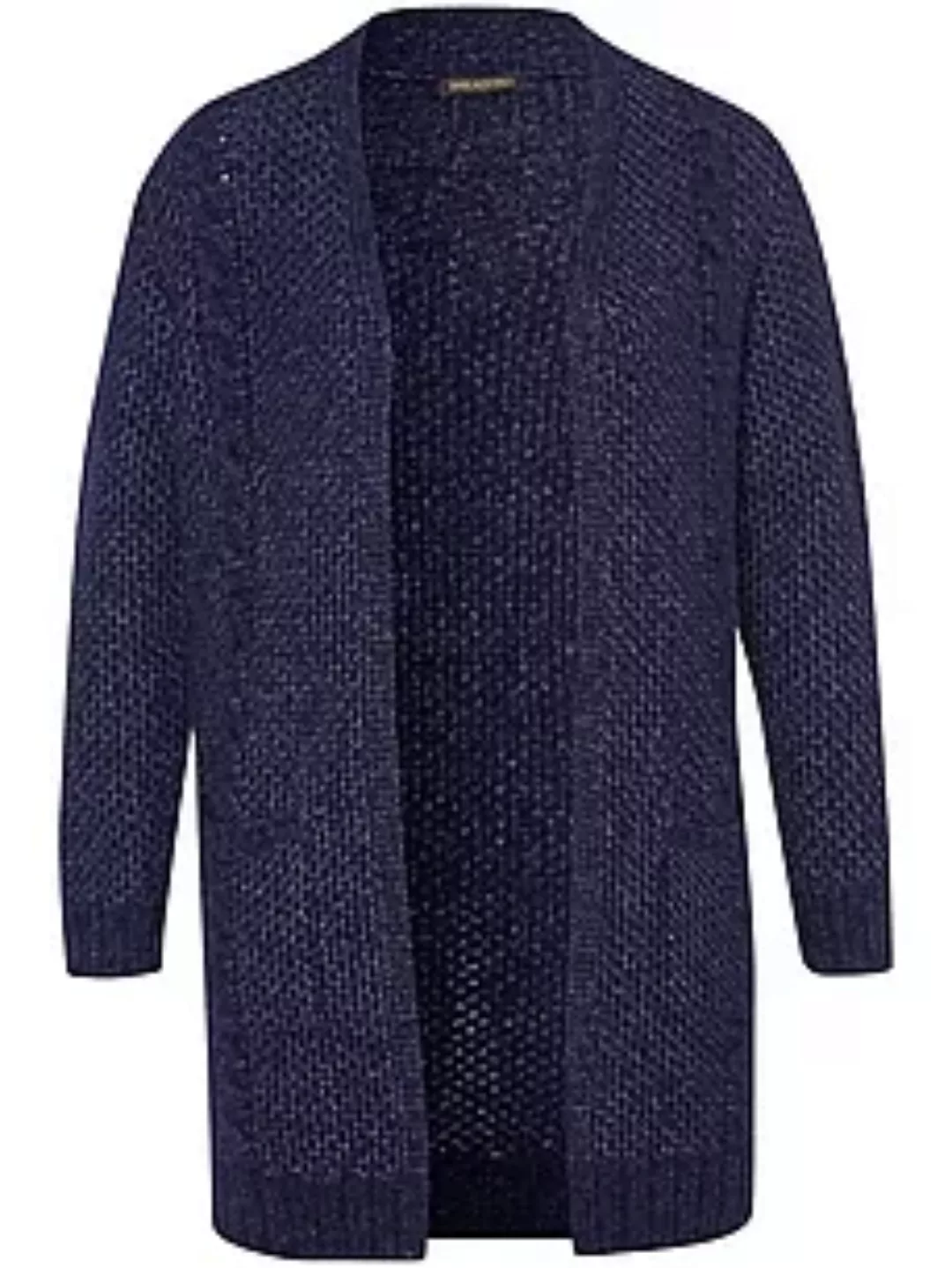 Long-Strickjacke Inkadoro blau günstig online kaufen