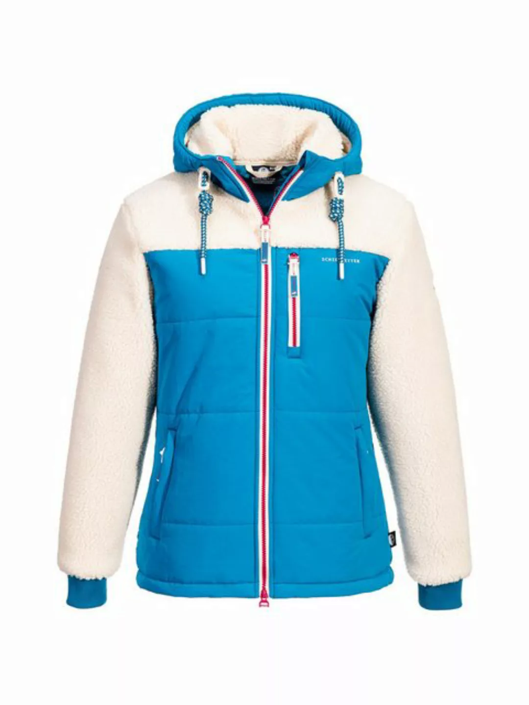 Schietwetter Fleecejacke Damen Hybridjacke "Sturmfrei Lara günstig online kaufen