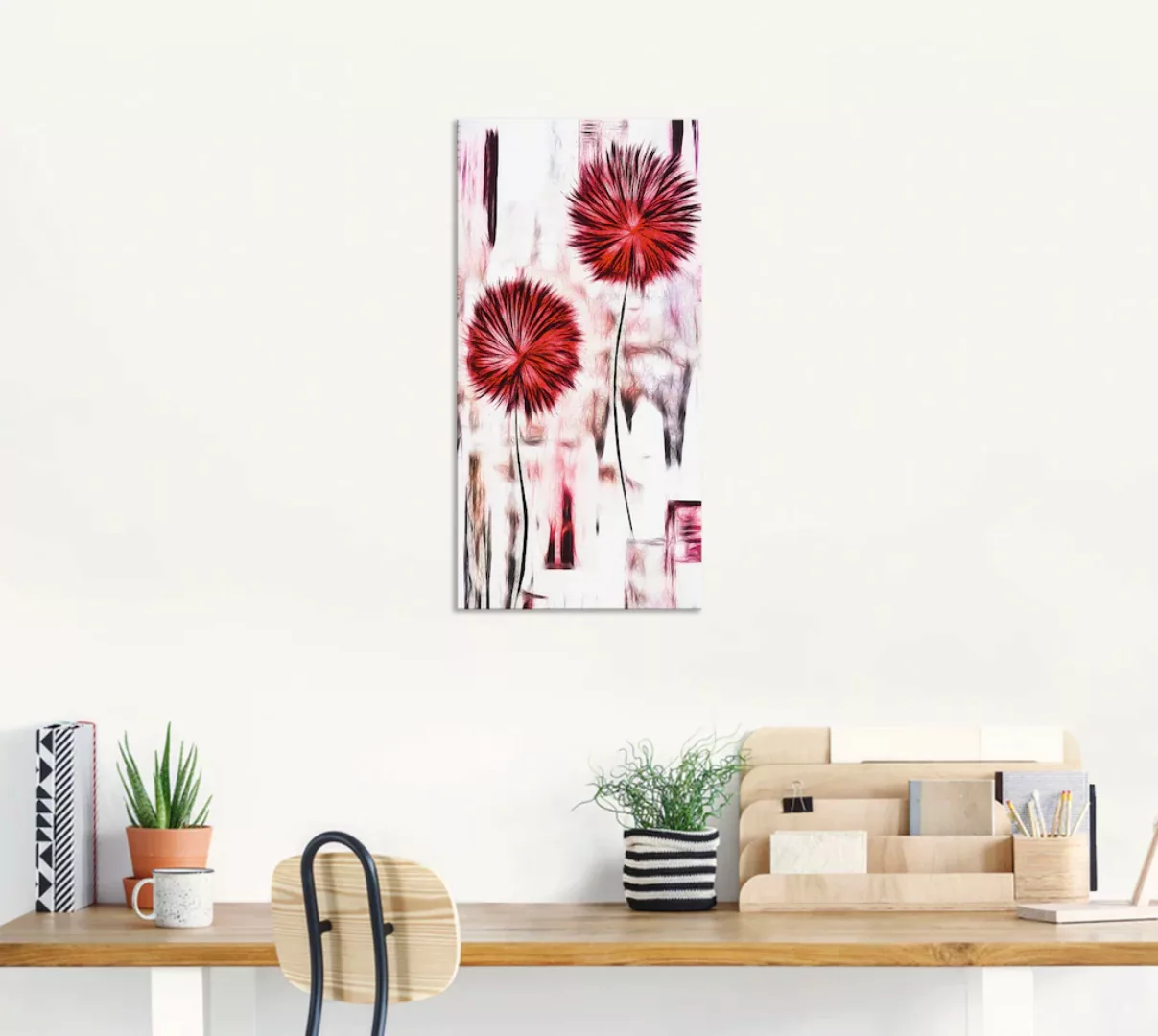 Artland Wandbild »Blumen«, Blumen, (1 St.), als Alubild, Leinwandbild, Wand günstig online kaufen