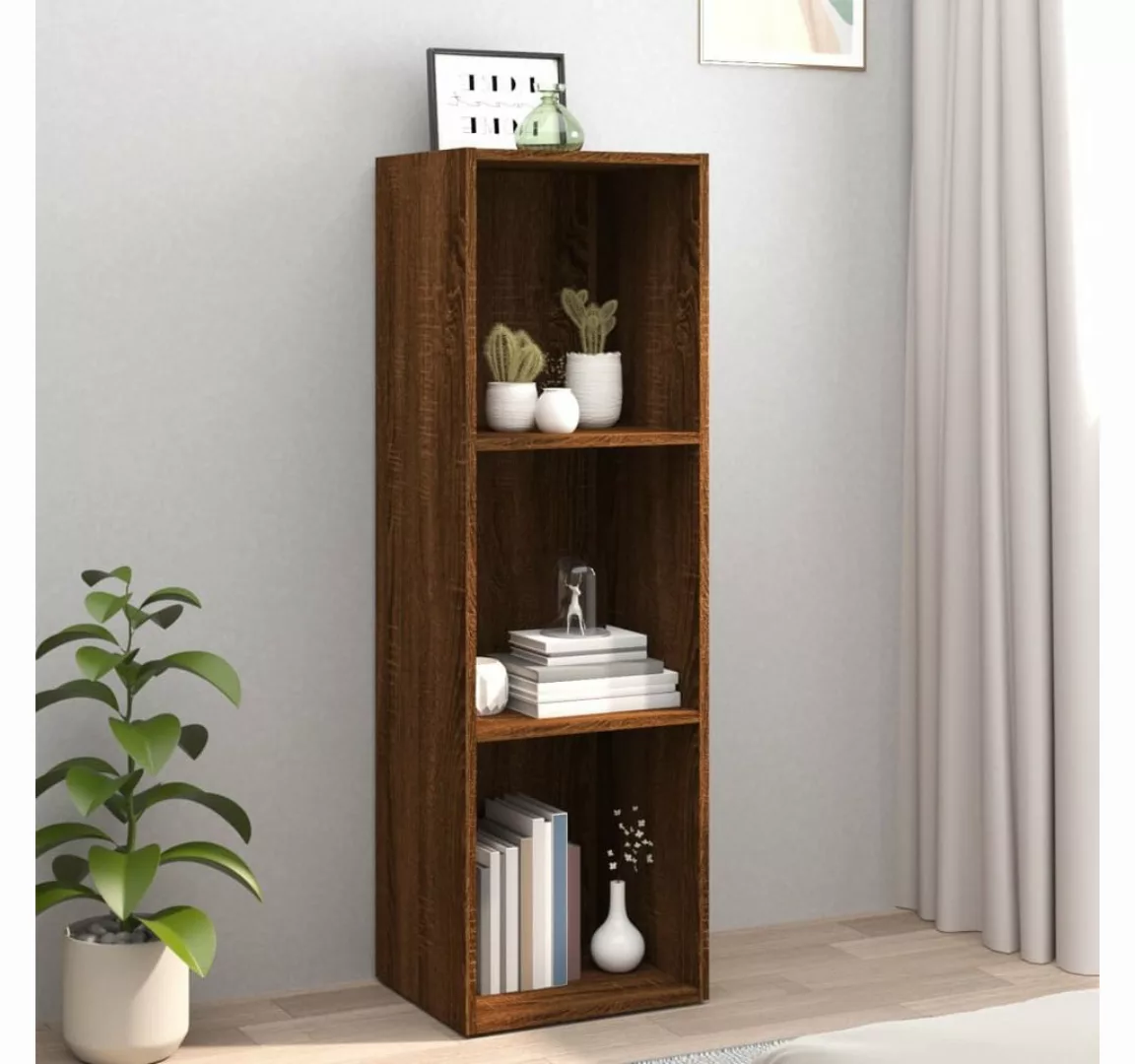 vidaXL Schrankmodule Bücherschrank/TV-Schrank Braun Eichen-Optik 36x30x114 günstig online kaufen