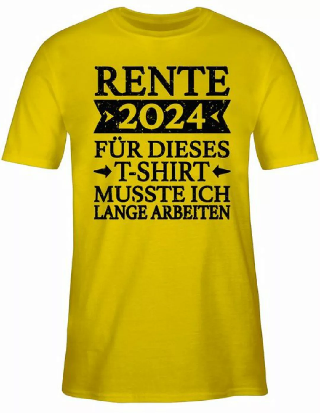 Shirtracer T-Shirt Rente 2024 für dieses T-Shirt musste ich lange arbeiten günstig online kaufen