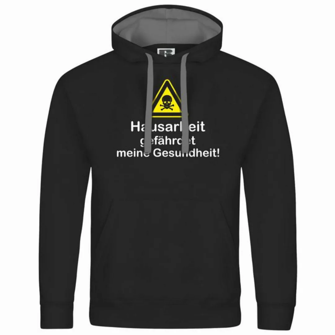 deinshirt Kapuzenpullover Herren Kapuzenpullover Hausarbeit gefährdet meine günstig online kaufen