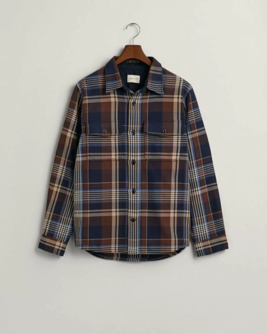 Gant Blusenshirt HEAVY TWILL CHECK OVERSHIRT günstig online kaufen