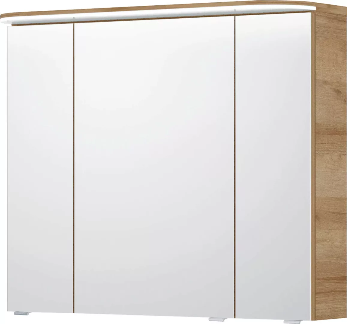 Saphir Spiegelschrank "Balto Sprint Badschrank mit LED-Lichtkranz, 85,2 cm günstig online kaufen