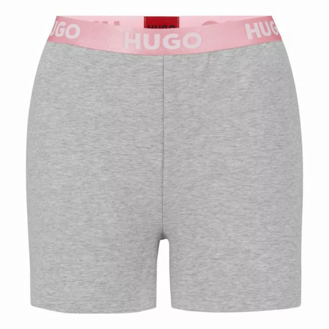 HUGO Shorts Sporty Logo Shorts mit sichtbarem Bund mit Marken-Logos günstig online kaufen