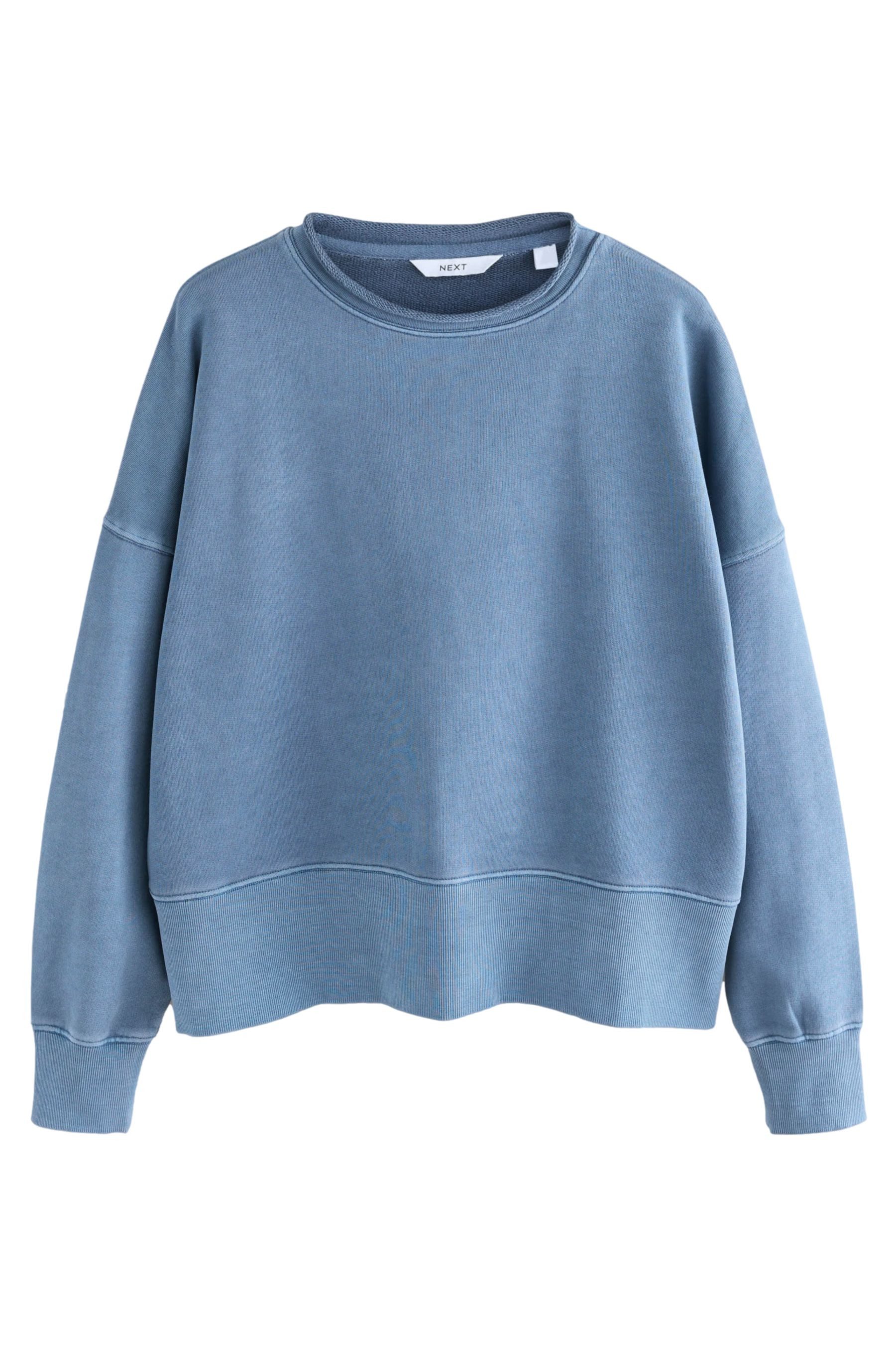 Next Sweater Sweatshirts mit fransigem Saum günstig online kaufen