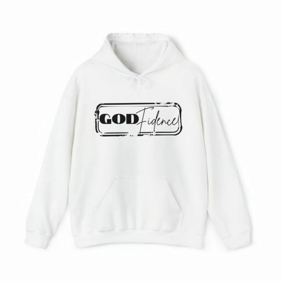 Quality Elegance Kapuzensweatshirt Godfidence Christian Sweatshirt, Religio günstig online kaufen