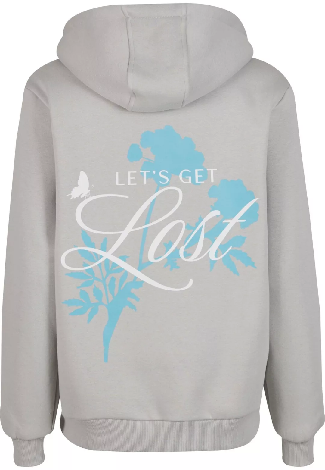 Miss Tee Kapuzenpullover "Miss Tee Lost Flowers Ladies Fluffy Hoody", (1 tl günstig online kaufen