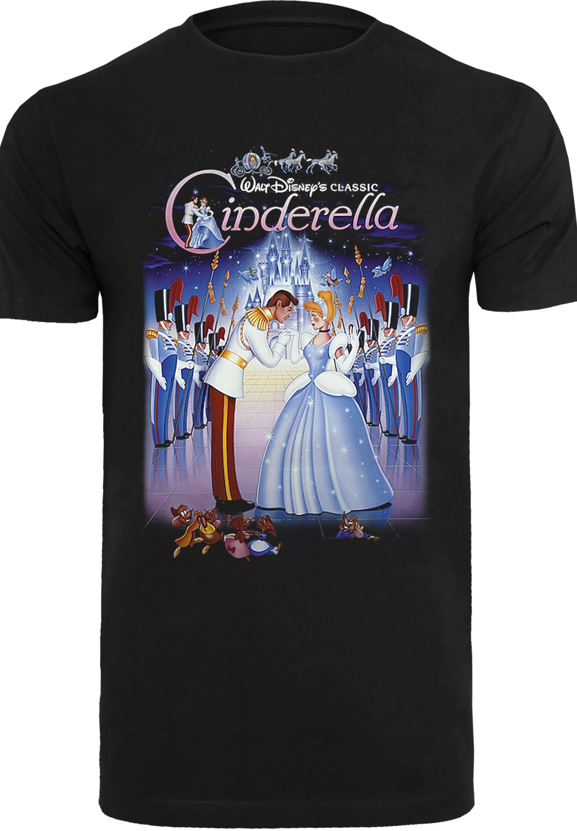 F4NT4STIC T-Shirt "Disney Cinderella Aschenputtel Collage Poster", Herren,P günstig online kaufen