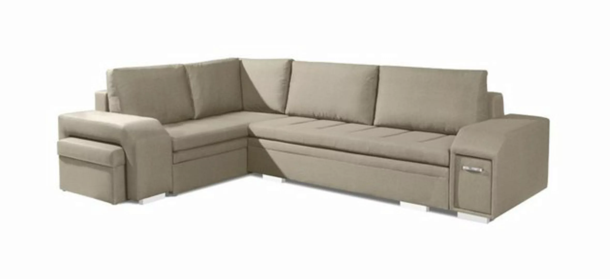 ALTDECOR Ecksofa LIA, Couch mit Schlaffunktion, Wohnzimmer - Wohnlandschaft günstig online kaufen