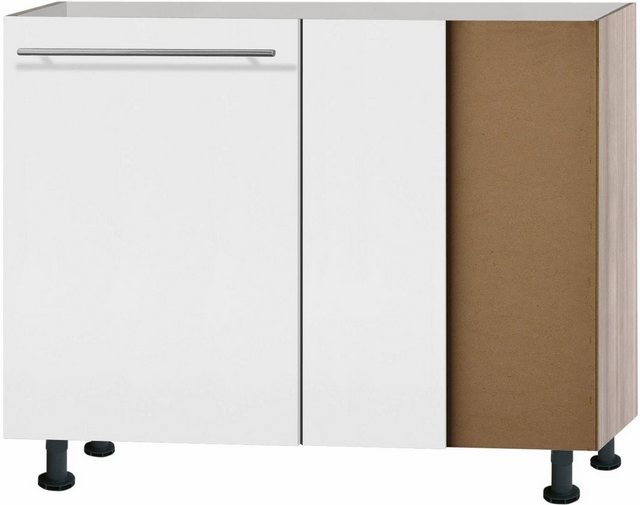 OPTIFIT Eckunterschrank Bern 100 cm breit, mit 1 Tür mit höhenverstellbaren günstig online kaufen