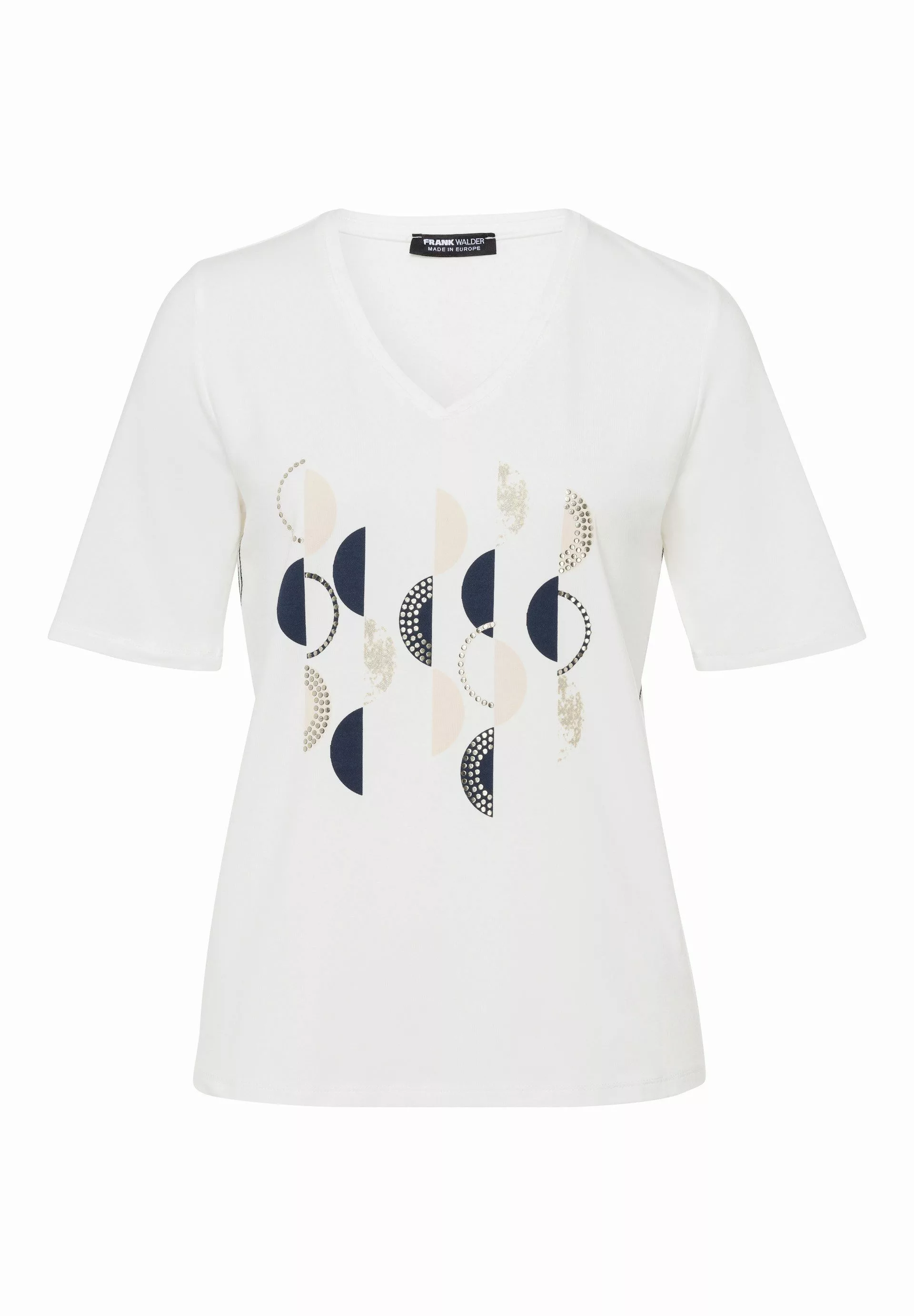 FRANK WALDER Kurzarmshirt mit Motivprint günstig online kaufen