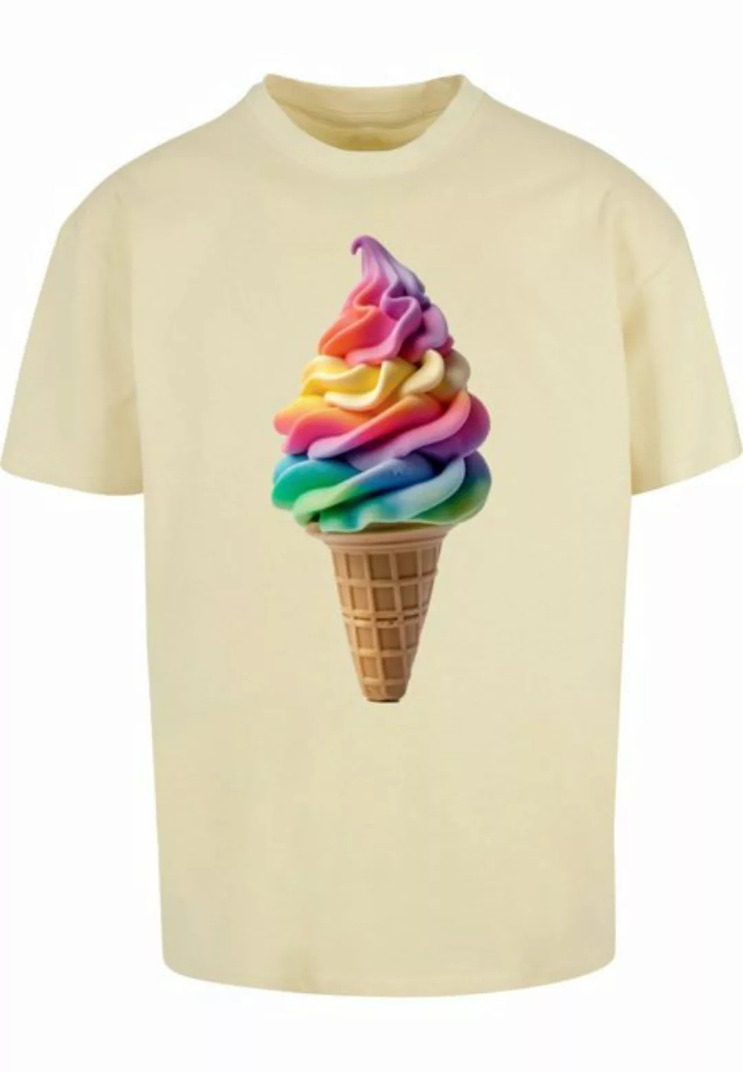 Merchcode T-Shirt "Merchcode Pride Scoops Heavy Oversized T-shirt" günstig online kaufen