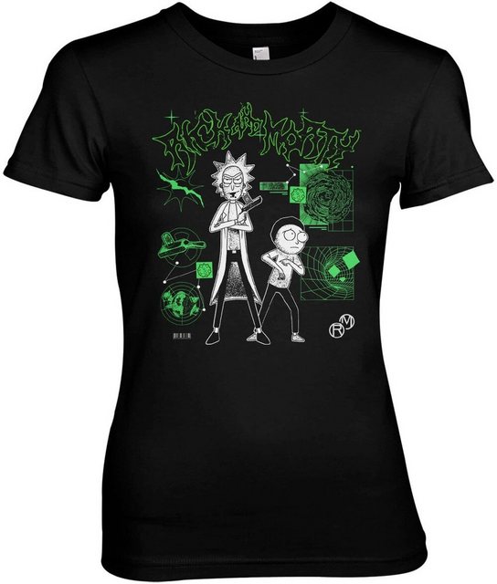 Rick and Morty T-Shirt Lab Girly Tee günstig online kaufen