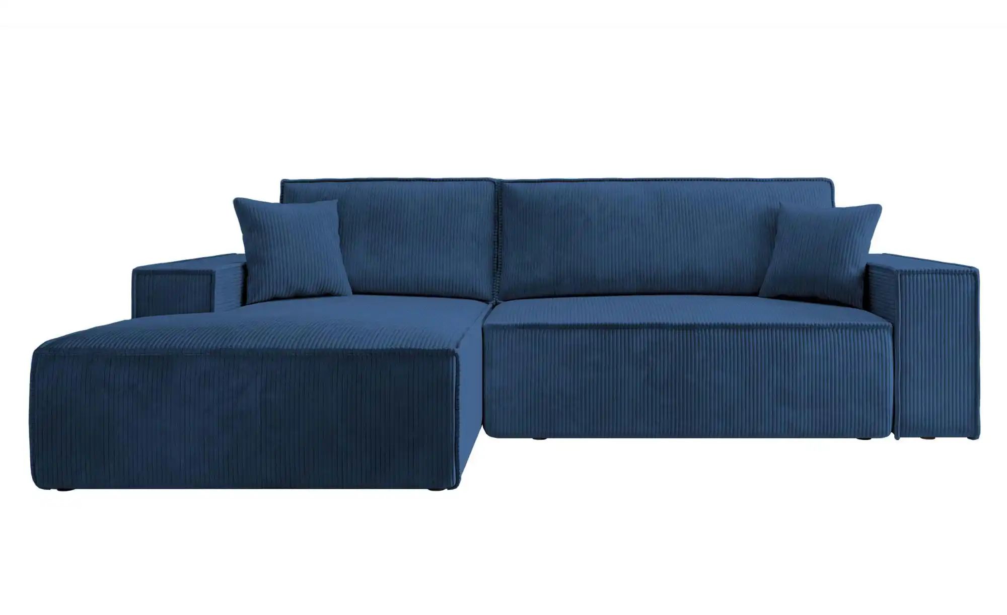 Selsey Ecksofa mit Schlaffunktion Farese  ¦ blau ¦ Maße (cm): B: 267 H: 85 günstig online kaufen