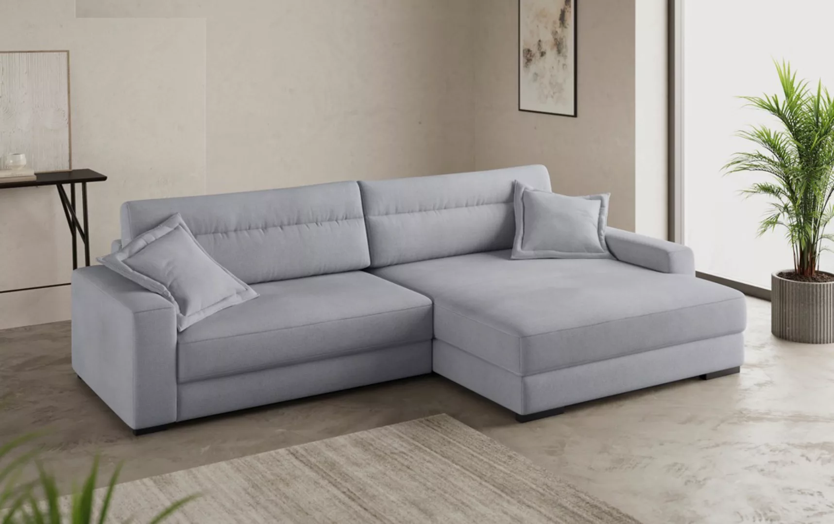 Mr. Couch Ecksofa "Marcello DuraFlex L-Form", EasyBett, Bettkasten, Kaltsch günstig online kaufen