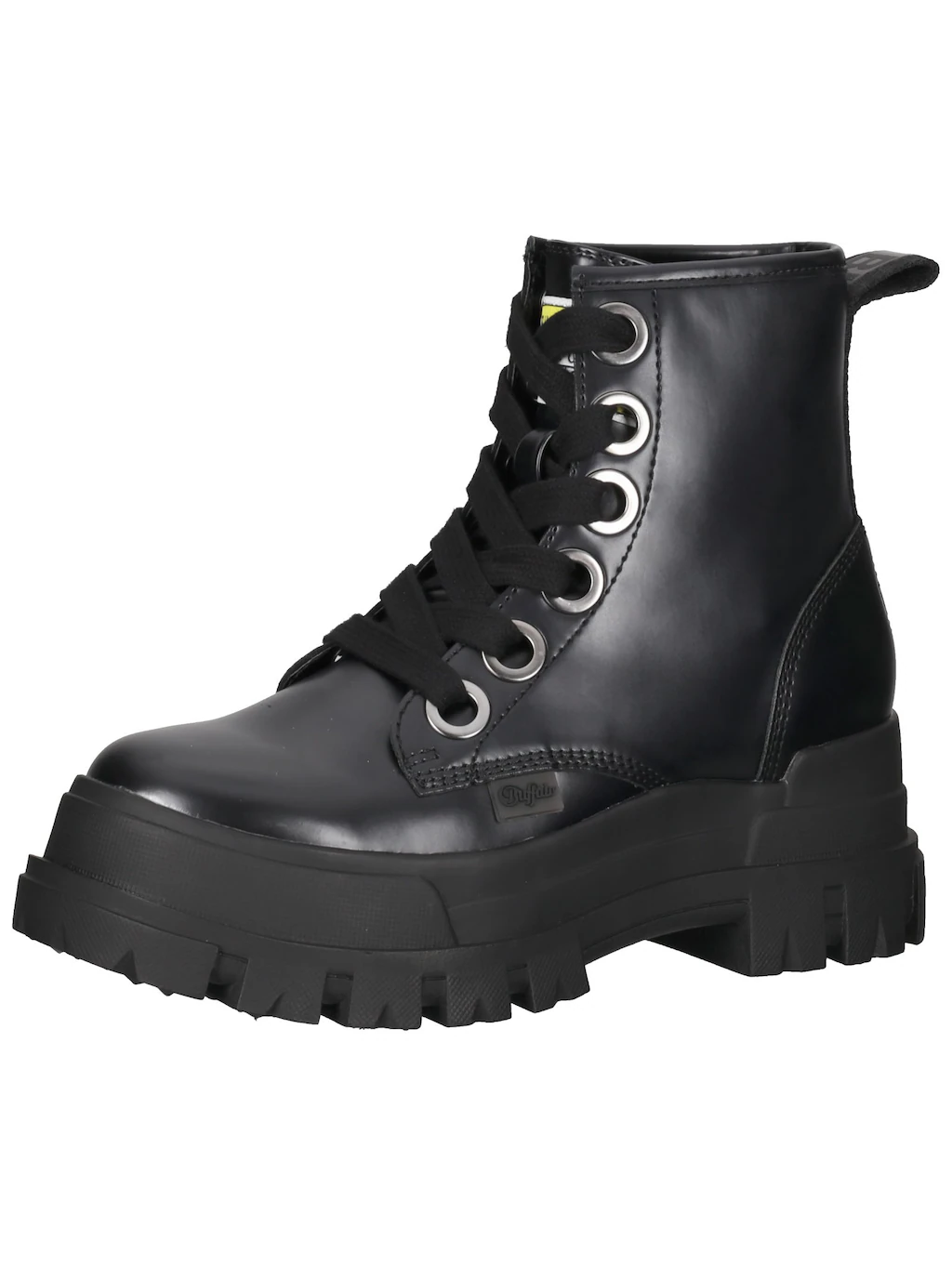 Buffalo Schnürstiefelette "Buffalo Stiefelette Lederimitat" günstig online kaufen