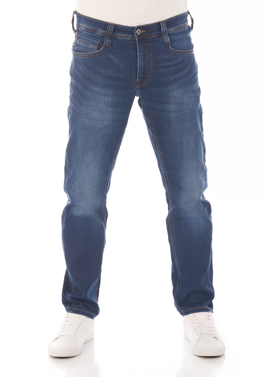 Mustang Herren Jeans Real X Stretchjeans Oregon Tapered Fit günstig online kaufen