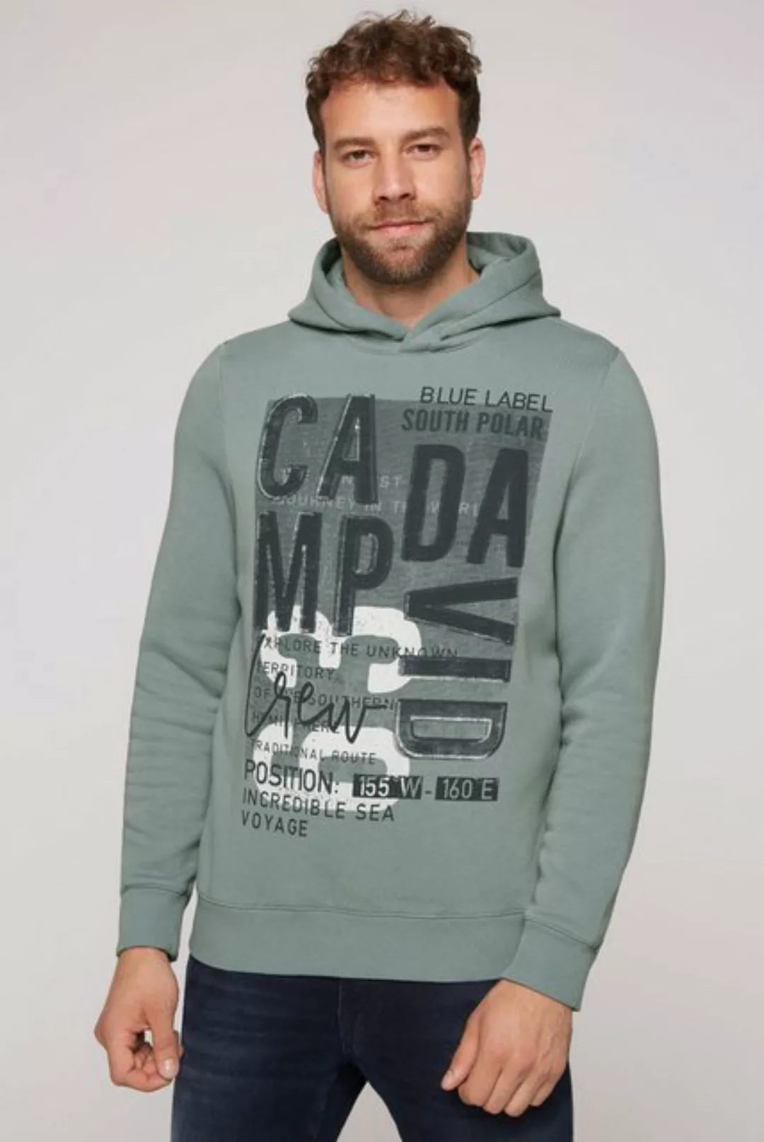 CAMP DAVID Sweater mit weicher Innenseite günstig online kaufen