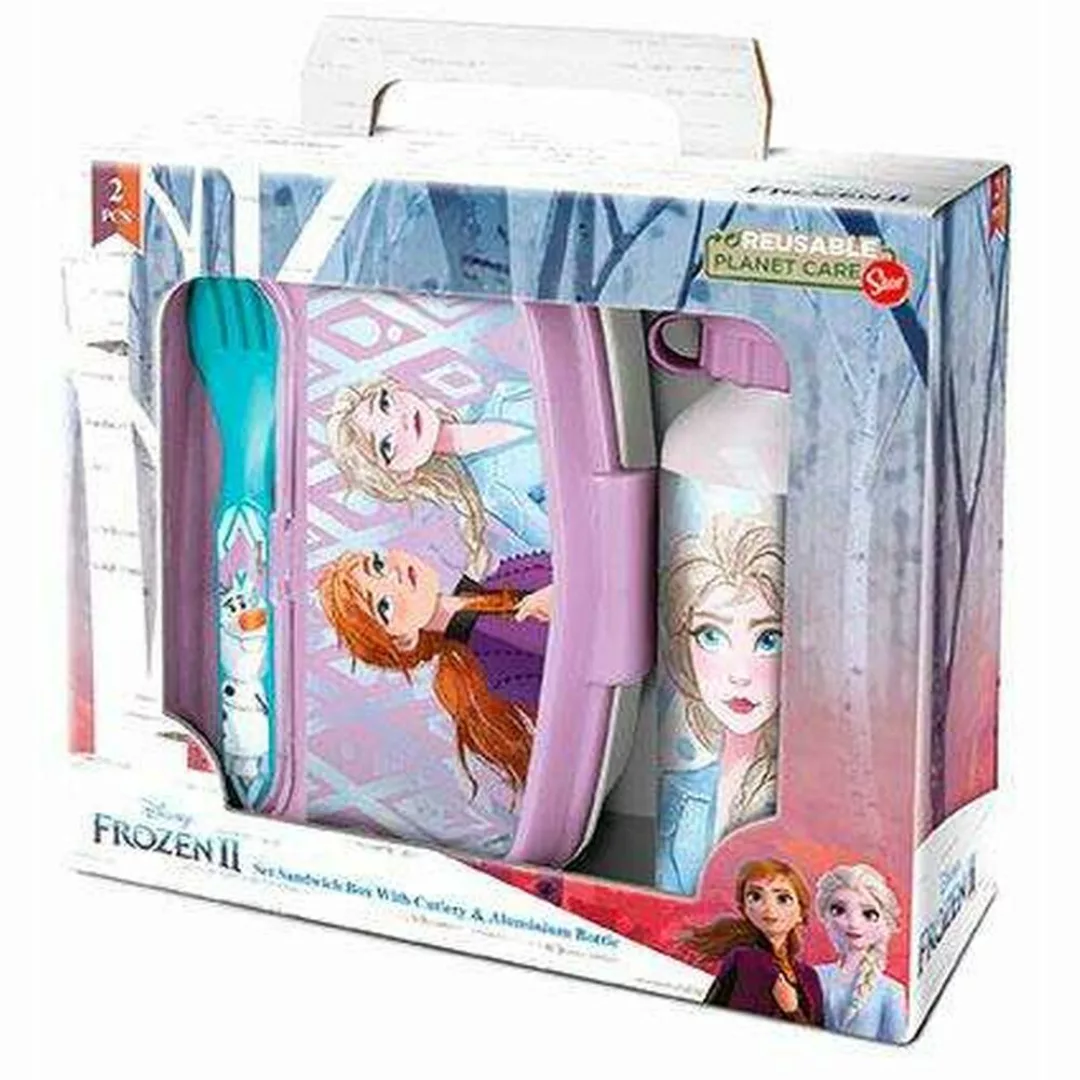 Kindergeschirr-set Stor Frozen Ii Rosa 4 Stücke Kunststoff günstig online kaufen