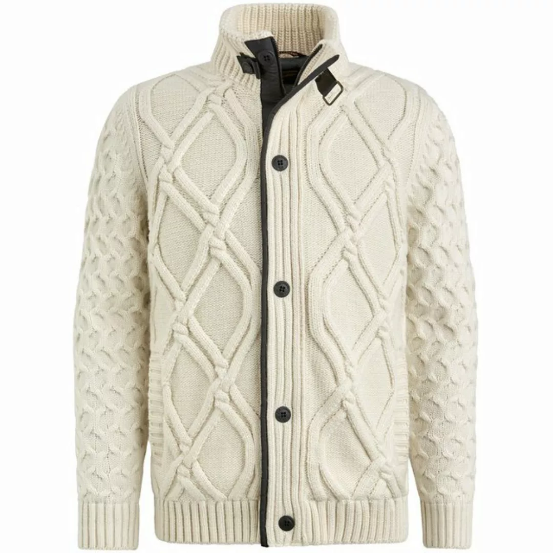 PME LEGEND Strickjacke Zip jacket heavy knit mixed yarn günstig online kaufen