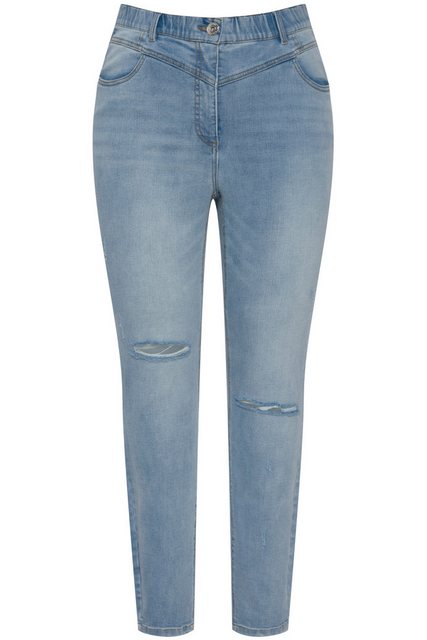 Studio Untold Funktionshose Skinny Jeans 5-Pocket hoch geschnitten günstig online kaufen