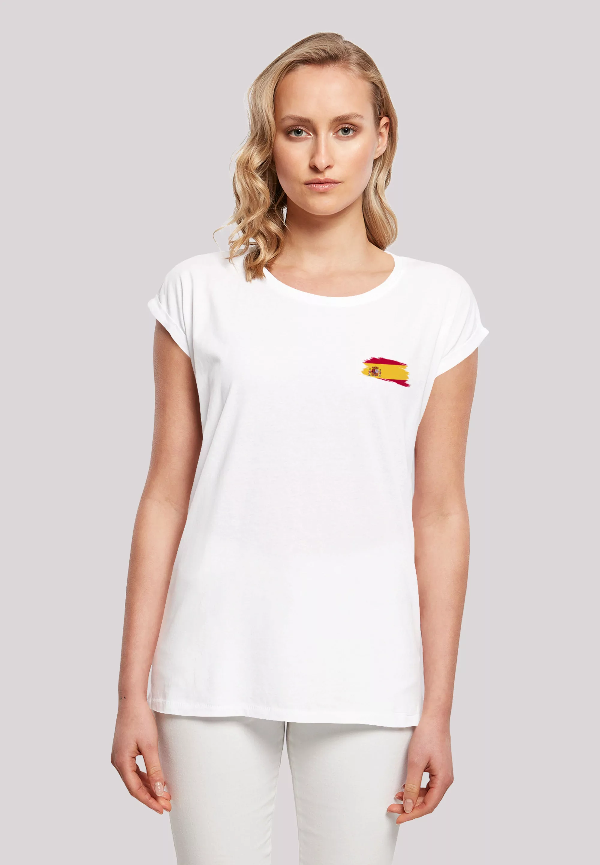 F4NT4STIC T-Shirt "Spain Spanien Flagge", Print günstig online kaufen