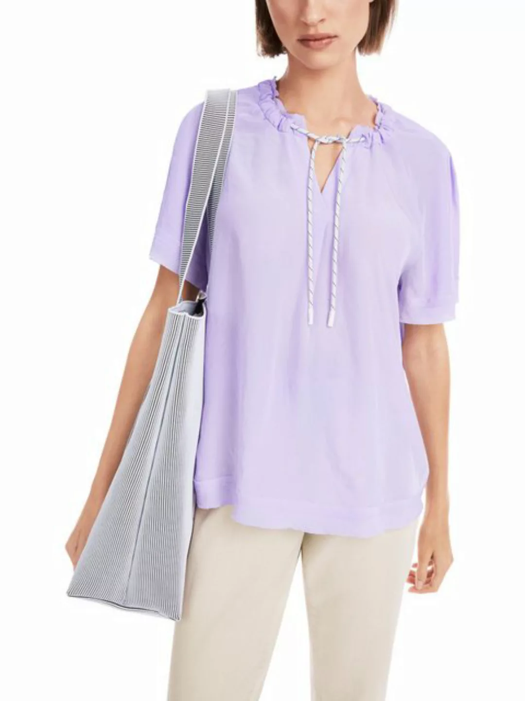 Marc Cain Shirtbluse "Sky Colours" Premium Damenmode Lässiges Blusenshirt günstig online kaufen