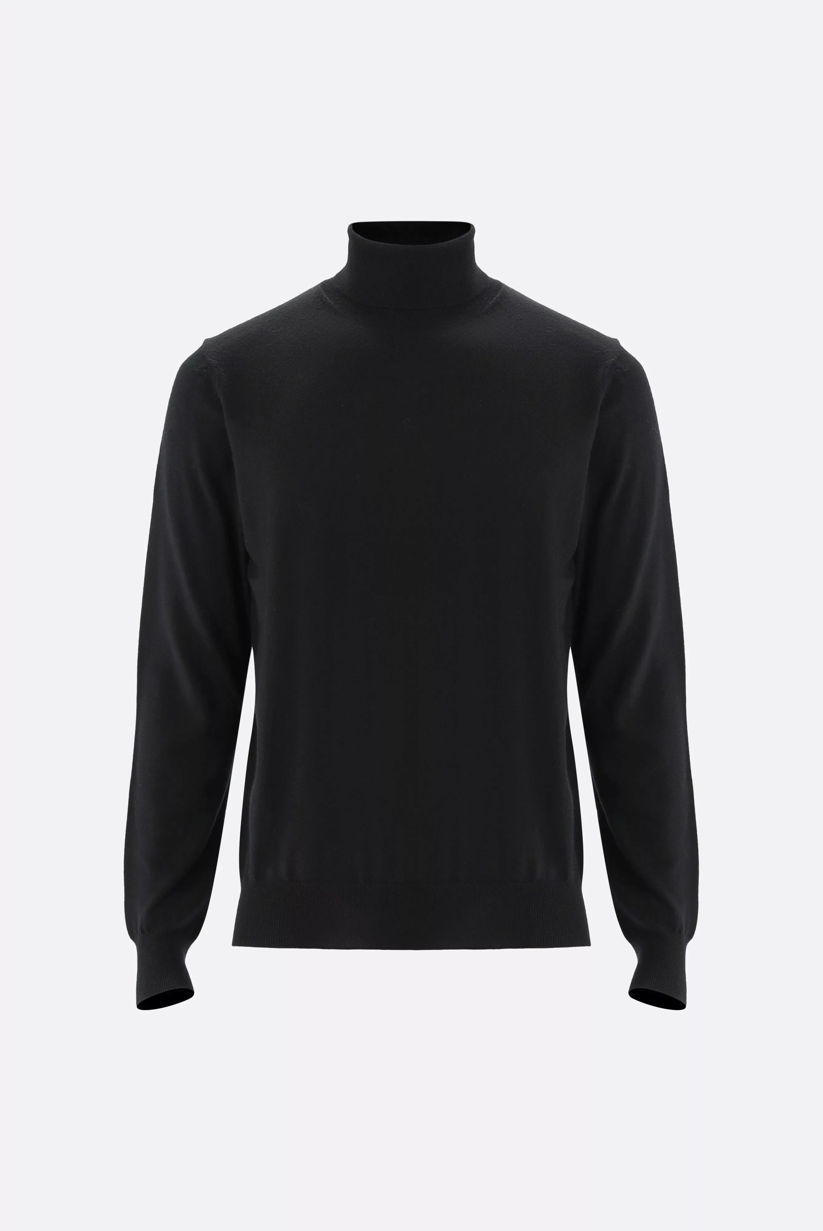 Rollkragenpullover aus Merzerisierter Merinowolle günstig online kaufen