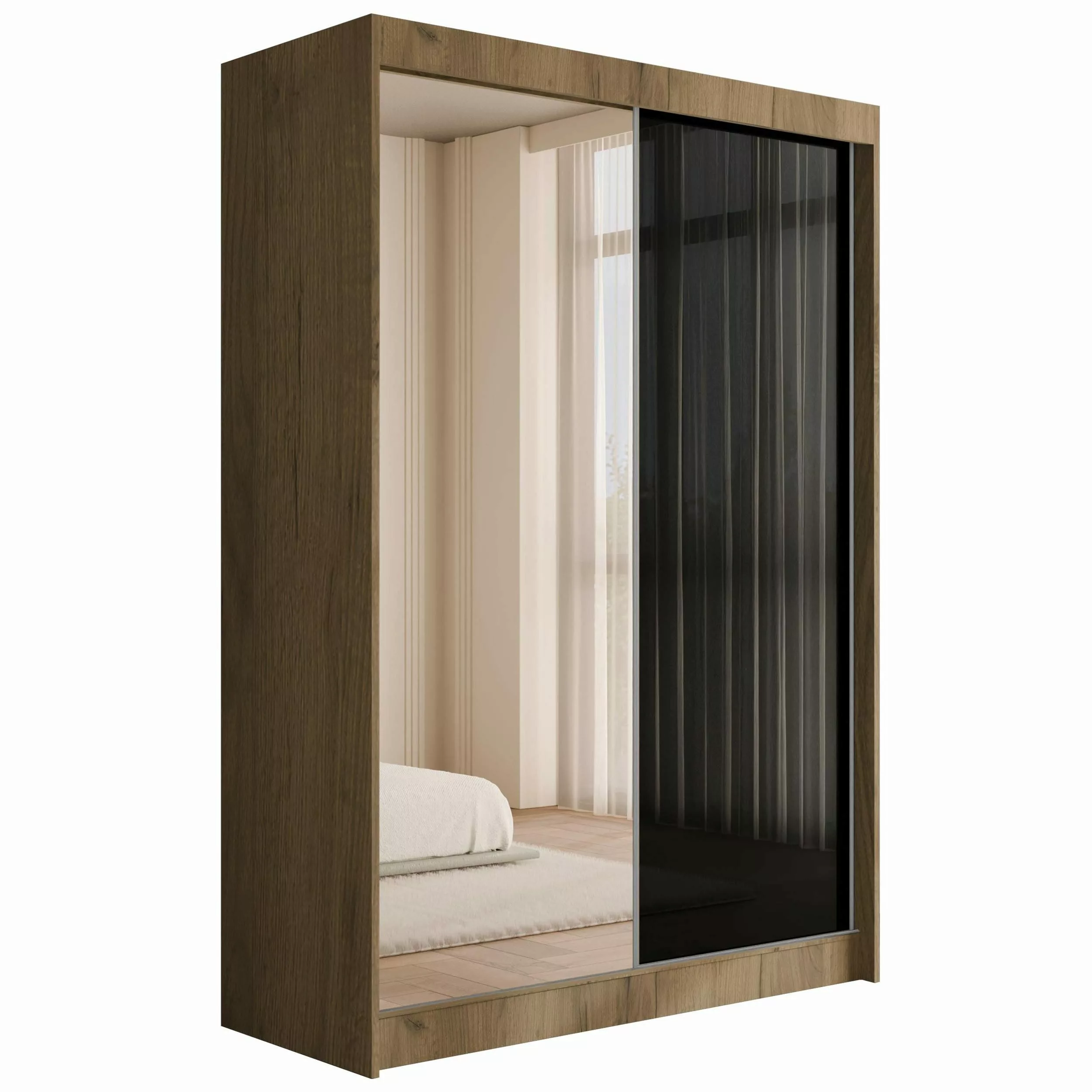 ALTDECOR Schiebetürenschrank VESLI (Kleiderschrank Garderobenschrank mit günstig online kaufen