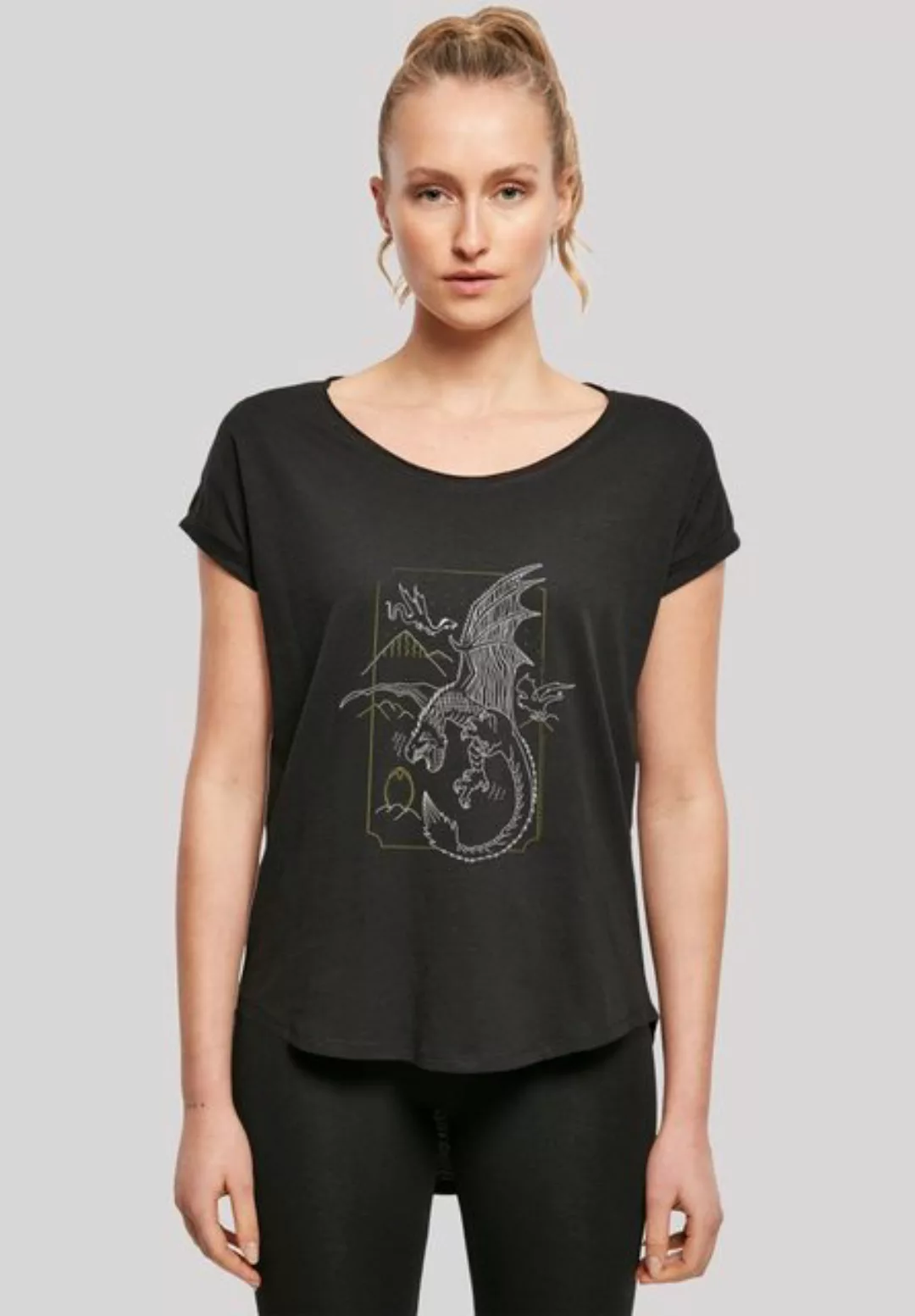 F4NT4STIC T-Shirt "Harry Potter Dragon Line Art", Print günstig online kaufen