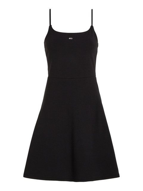 Tommy Jeans Spaghettikleid TJW ESSENTIAL STRAP FLARE DRESS mit verstellbare günstig online kaufen