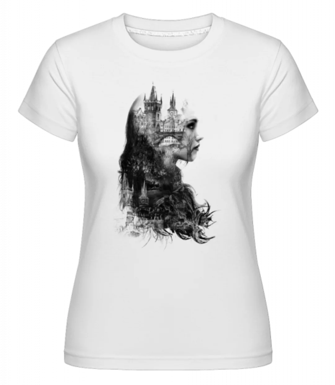 Fantasiestadt Mädchen · Shirtinator Frauen T-Shirt günstig online kaufen