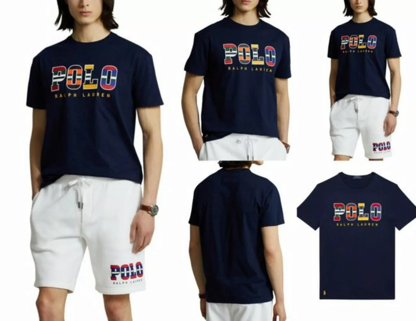 Ralph Lauren T-Shirt POLO RALPH LAUREN LOGO TEE T-Shirt Shirt Custom Slim F günstig online kaufen