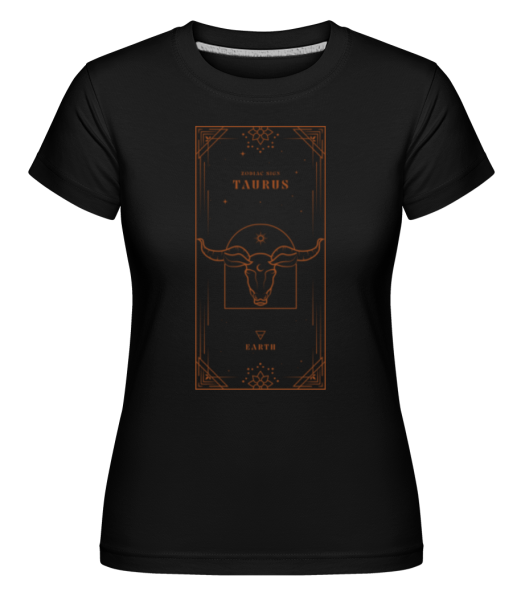 Art Deco Zodiac Sign Taurus · Shirtinator Frauen T-Shirt günstig online kaufen