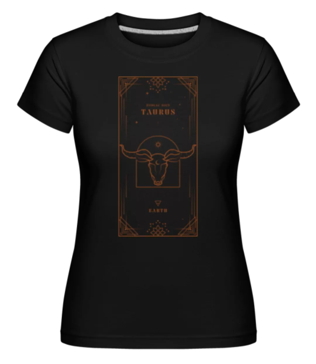 Art Deco Zodiac Sign Taurus · Shirtinator Frauen T-Shirt günstig online kaufen