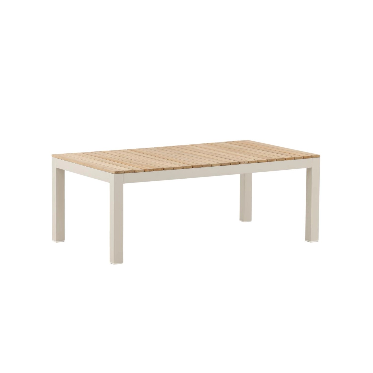 ebuy24 Brasilia Couchtisch Beige Teak günstig online kaufen