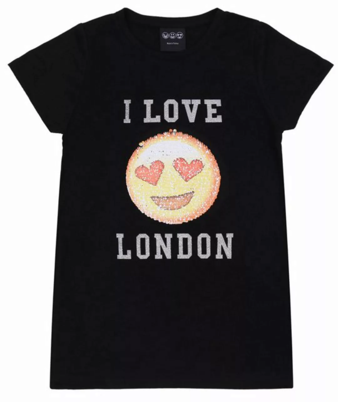 Sarcia.eu Kurzarmbluse Schwarzes T-Shirt I Love London 7-8 Jahre günstig online kaufen