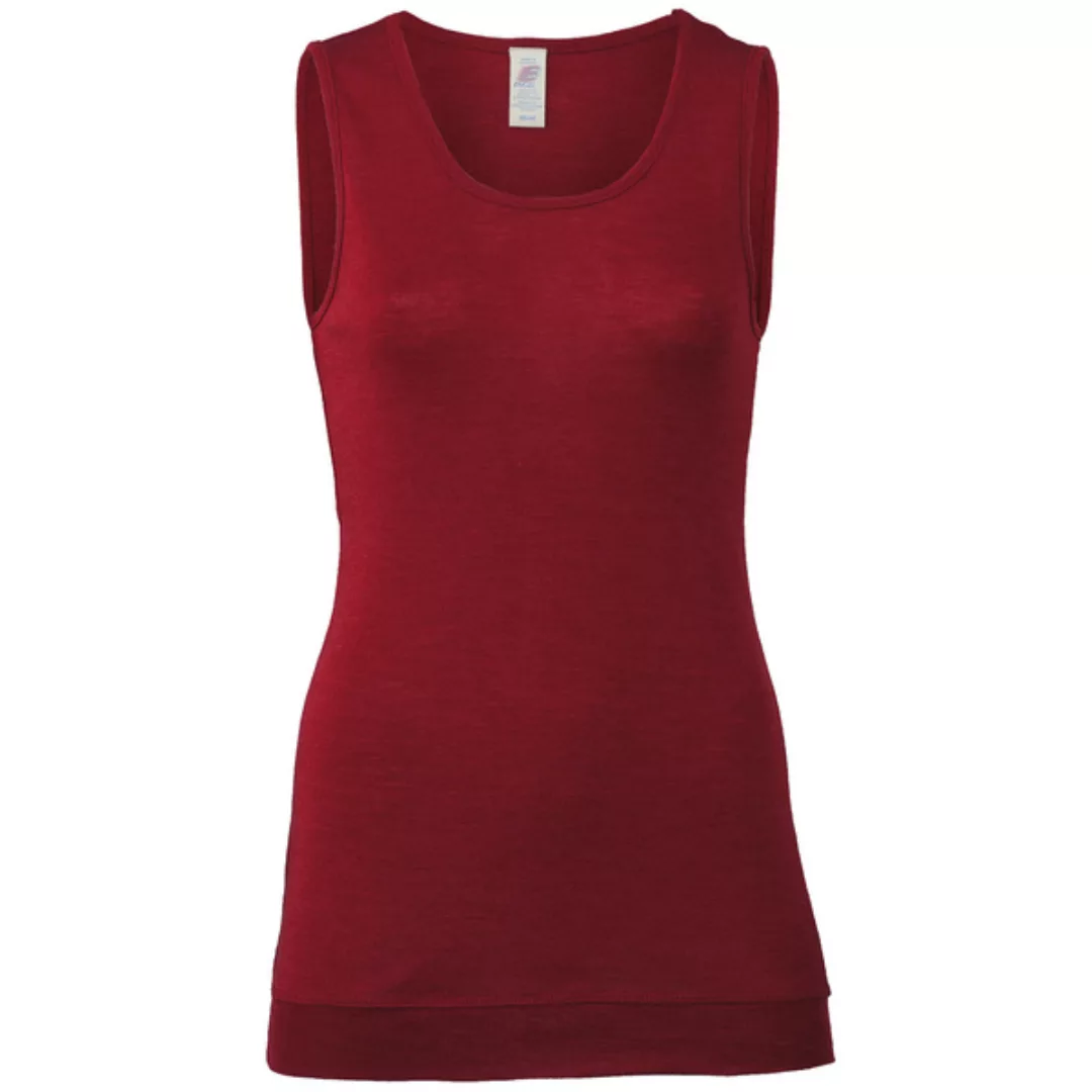 Damen Longshirt Ohne Arm Bio-schurwolle/seide günstig online kaufen