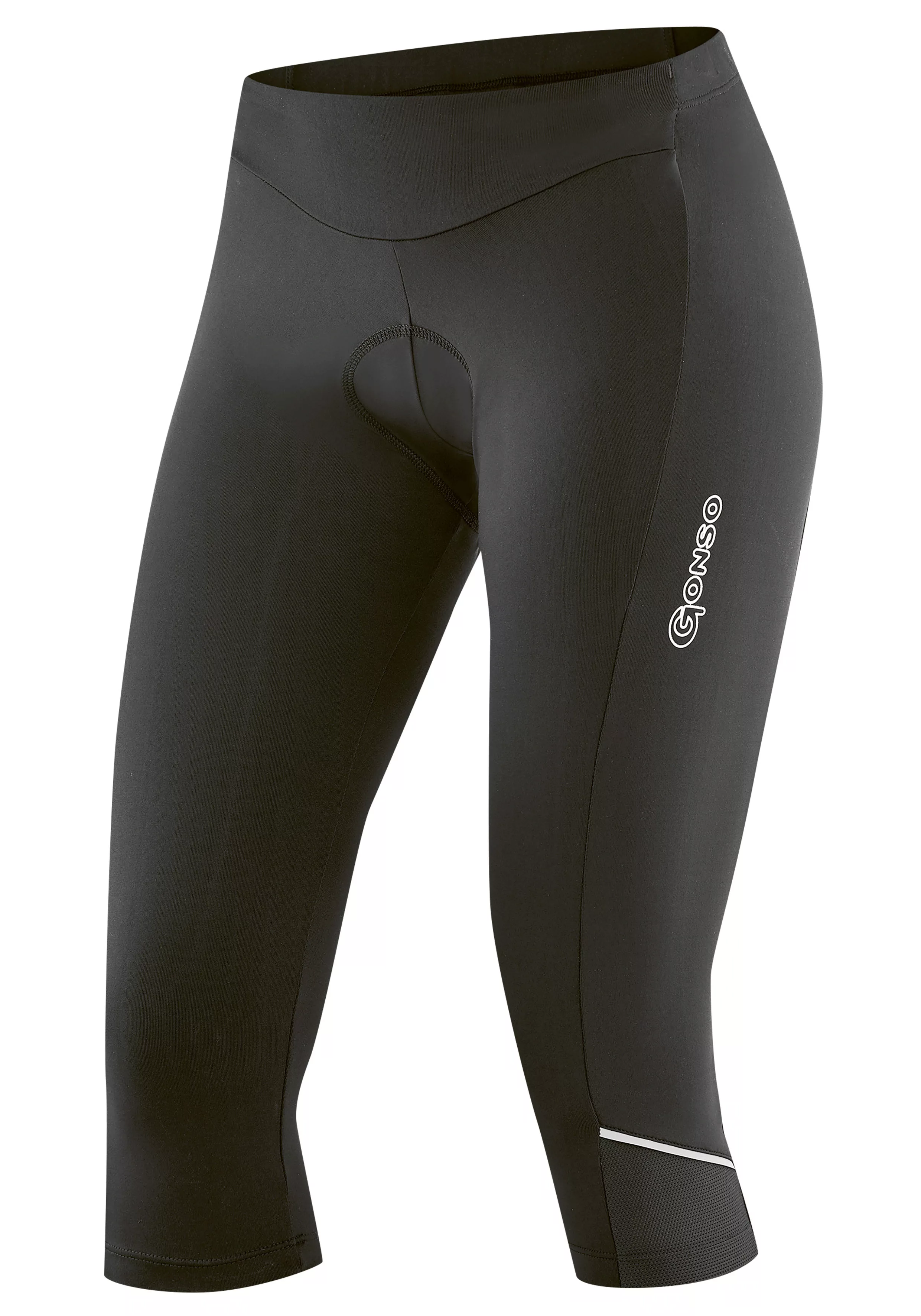 Gonso Fahrradhose Essential Tight 3/4 W Damen 3/4 Radhose mit Sitzpolster, günstig online kaufen