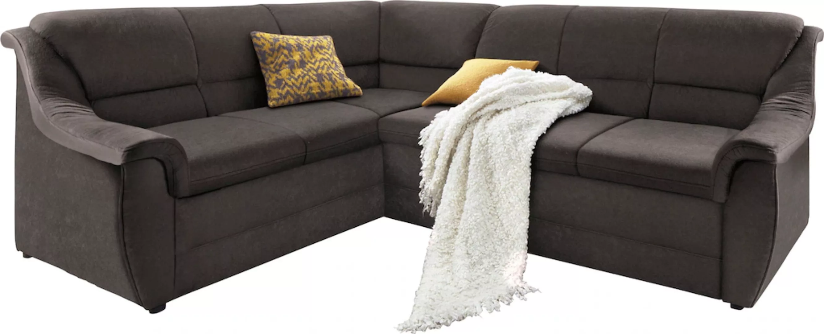 DOMO collection Ecksofa »Lale zeitlose Formensprache, komfortabel, L-Form«, günstig online kaufen