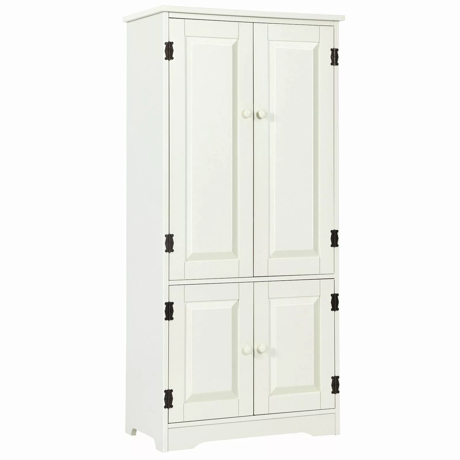 COSTWAY Mehrzweckschrank mit Türen & verstellbarem günstig online kaufen