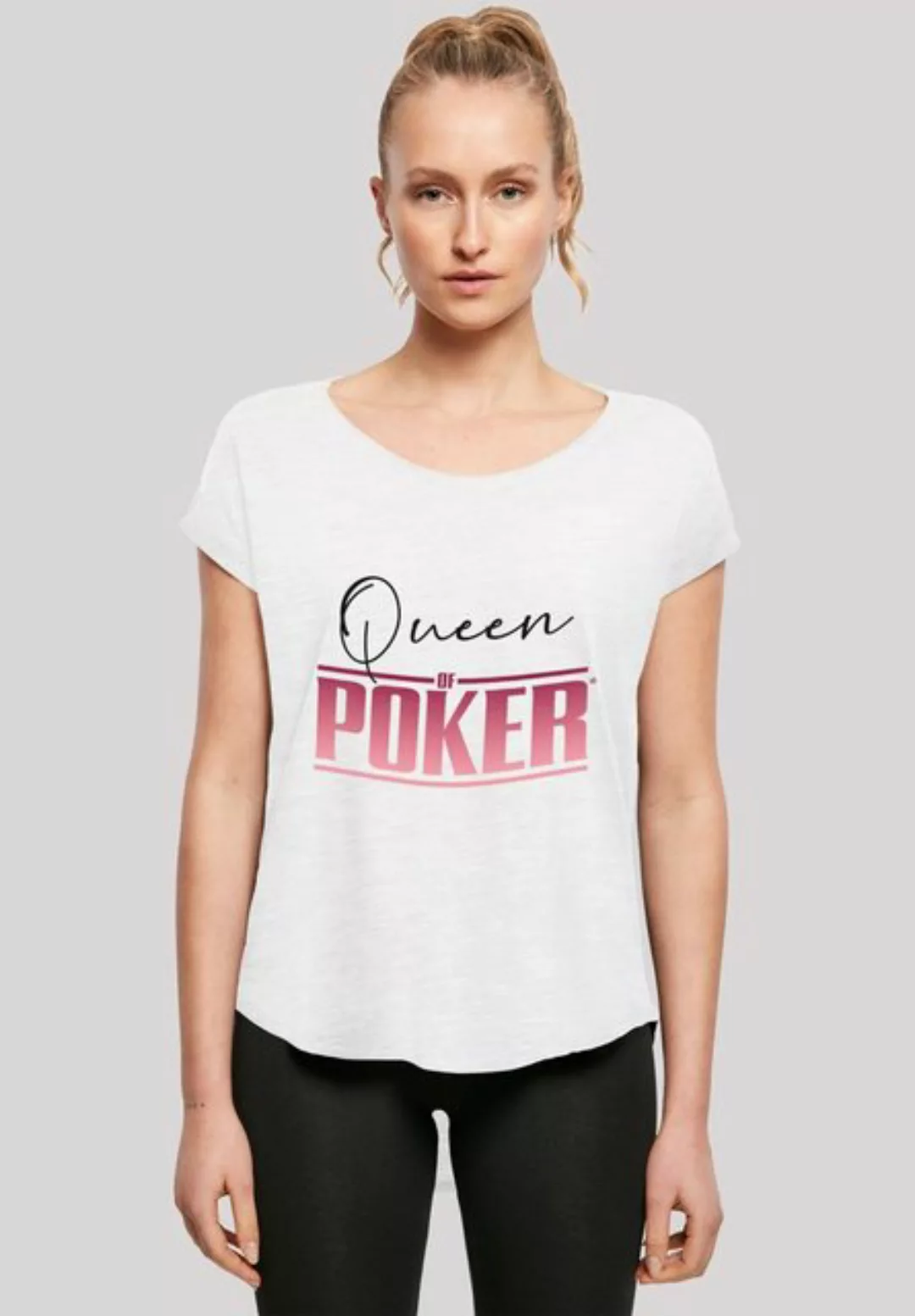 F4NT4STIC T-Shirt Queen of Poker Print günstig online kaufen