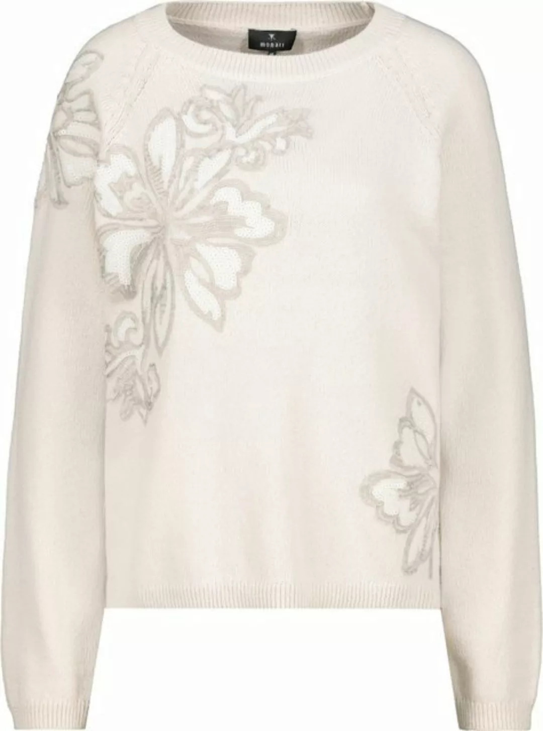 Monari Druckkleid Pullover creamy beige günstig online kaufen