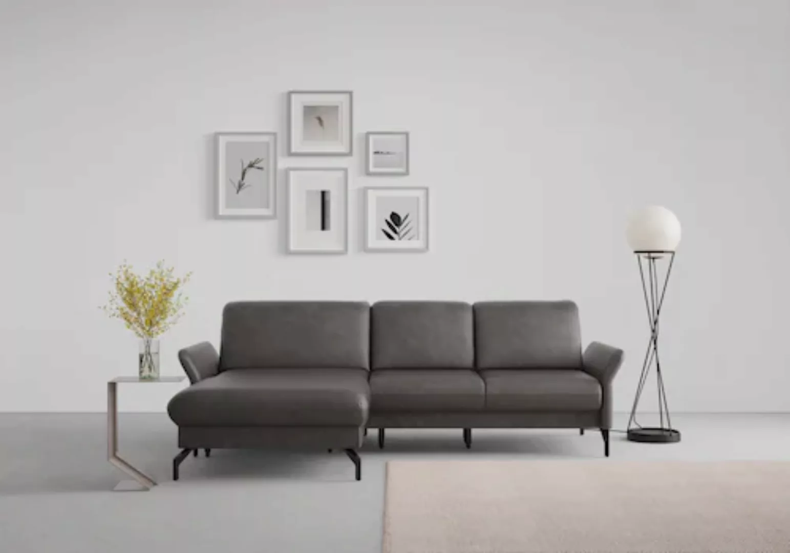 sit&more Ecksofa »Fashion L-Form«, wahlweise mit Kopfteilverstellung und Vo günstig online kaufen