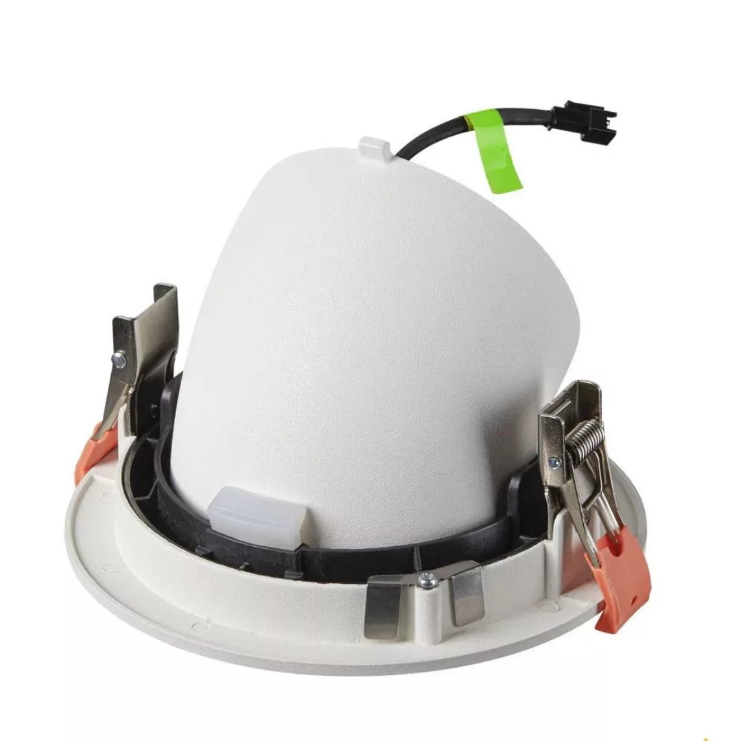 LED Deckeneinbauleuchte Numinos Gimble in Weiß 25,4W 2250lm 2700K 55° günstig online kaufen