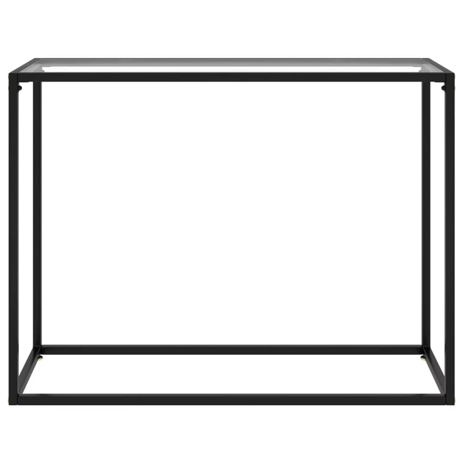 Konsolentisch Transparent 100x35x75 Cm Hartglas günstig online kaufen